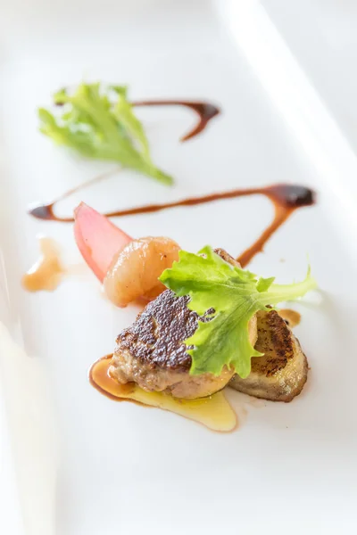 Foie gras, grilované — Stock fotografie
