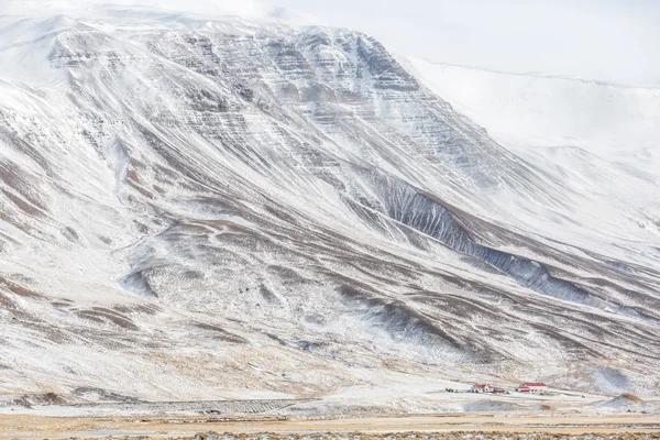 Islândia Paisagem inverno — Fotografia de Stock
