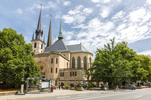 Luxemburgo cidade Catedral — Fotografia de Stock