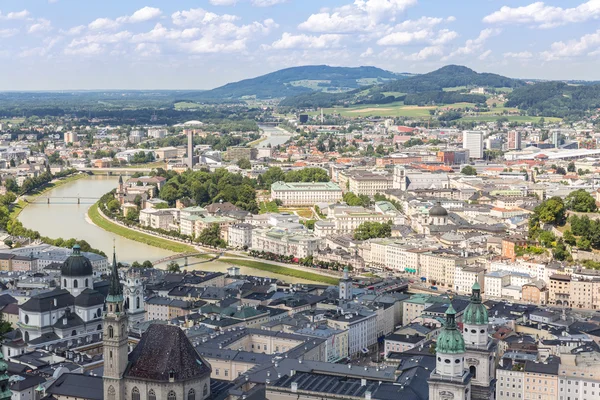 Исторический Зальцбург в Австрии — стоковое фото