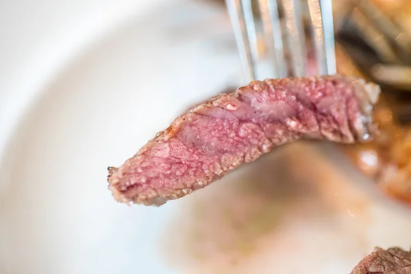 Beef steak grilled — Stock Photo, Image