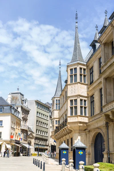 룩셈부르크의 웅대한 공작 궁전 — 스톡 사진