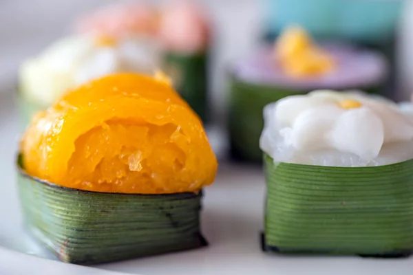 Macro of Thai sweets — Stock Photo, Image