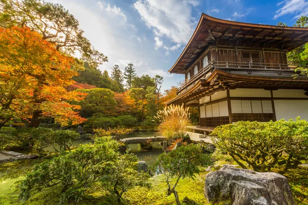 Ναός Ginkakuji Κιότο — Φωτογραφία Αρχείου