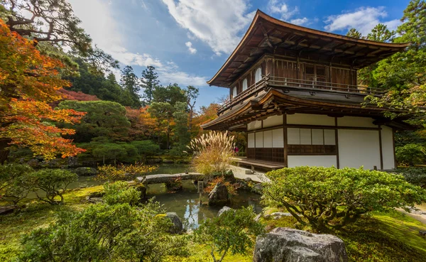 Ναός Ginkakuji Κιότο — Φωτογραφία Αρχείου