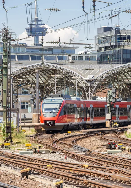 Commuter Train na Alemanha — Fotografia de Stock