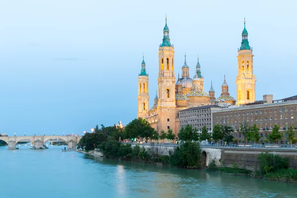 Basilique Saragosse en Espagne — Photo