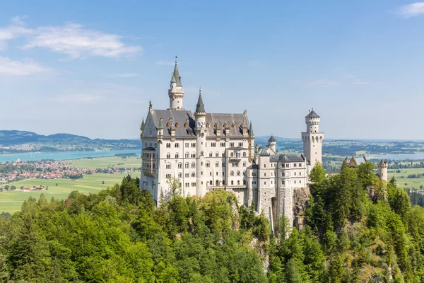 Castillo de Neuschwanstein en Fussen —  Fotos de Stock