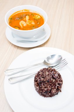 sıcak pirinç çorbası