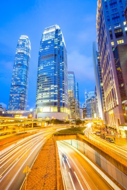 Hong kong alacakaranlıkta