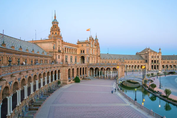 Испанская площадь Испании Plaza — стоковое фото