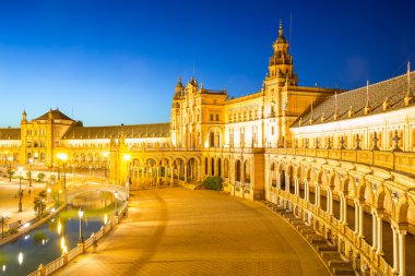 İspanyol kare espana plaza: Sevilla