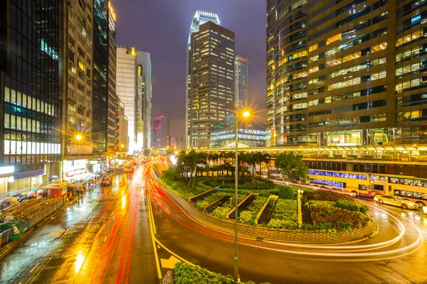 Centrale skyline di Hong kong — Foto Stock