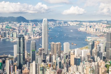 Hong kong manzarası