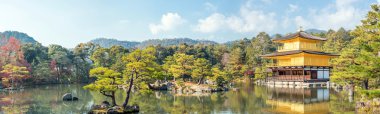 Panorama kinkakuji Tapınağı kyoto