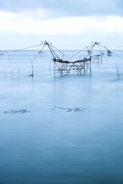 Yor pesca Phatthalung, Tailândia — Fotografia de Stock