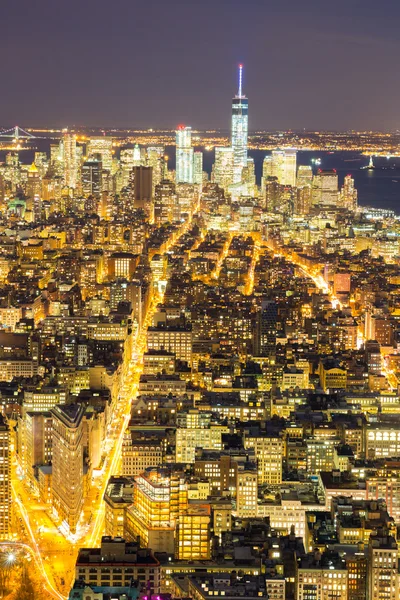 Ciudad de Nueva York skyline — Foto de Stock