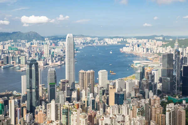 Horizonte de Hong Kong — Foto de Stock