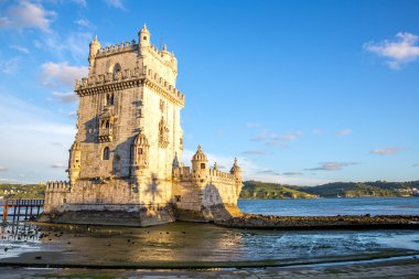 Tower of Belem Lisbon clipart