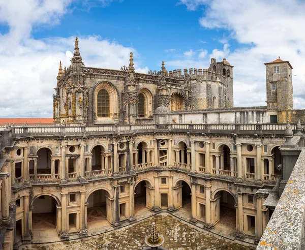 Rycerze templariuszy klasztory Portugalii Tomar Chrystusa — Zdjęcie stockowe