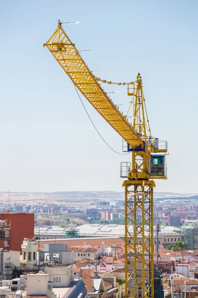 Stavební jeřáb — Stock fotografie