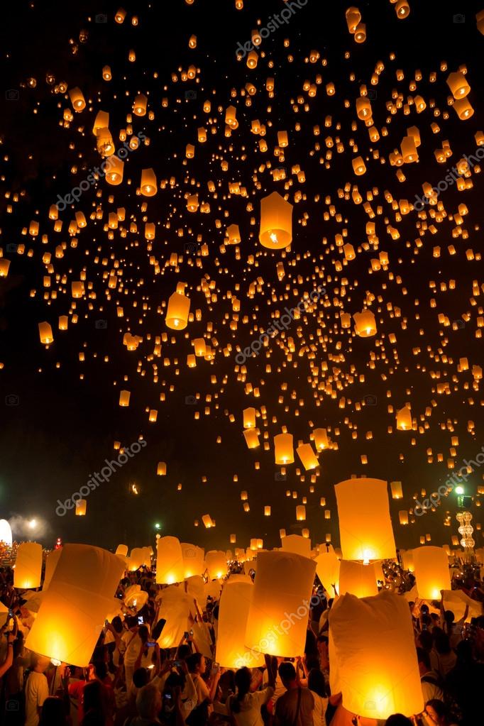 Flying Paper Lantern