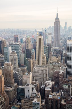 New York şehrinin silüeti