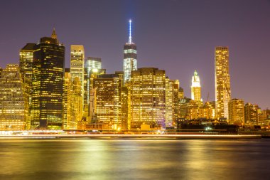New York şehrinin silüeti