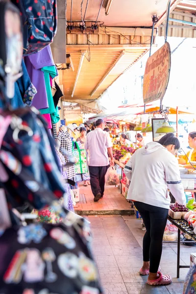 Kim Yong marché Chapeau Yai — Photo