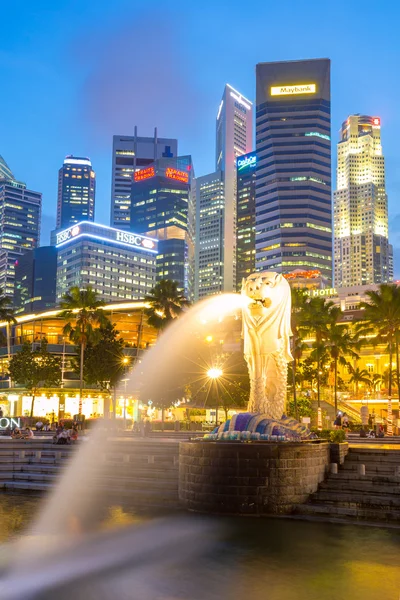 Singapore Merlion — Fotografie, imagine de stoc