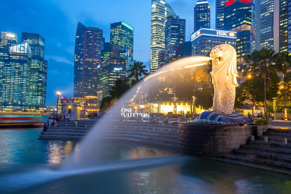 Singapura Merlion — Fotografia de Stock