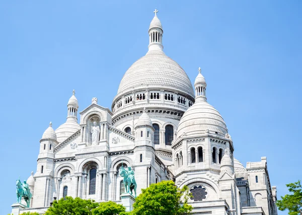 Sacre Coeur domkyrka Montmartre — Stockfoto