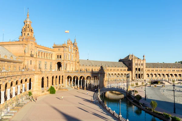 Spanska torget Sevilla — Stockfoto