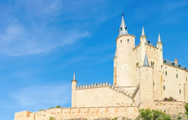 Fortificación alcázar de Segovia — Foto de Stock