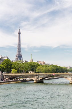 Eyfel Kulesi Tour Eiffel seine Nehri boyunca