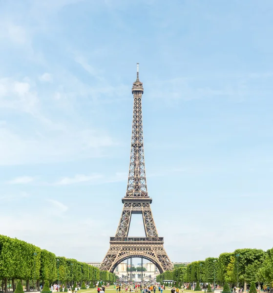 Panorama da torre eiffel — Fotografia de Stock