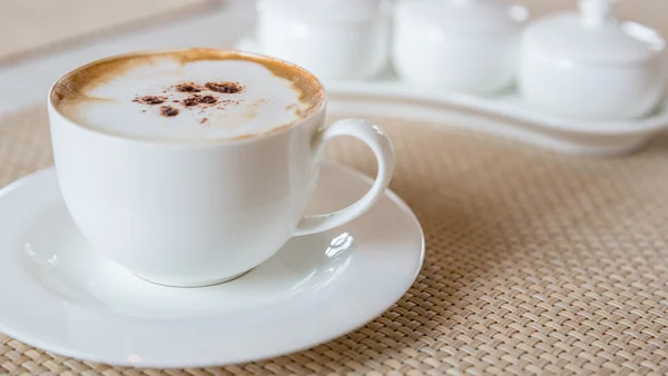 Coffee cappuccino — Stock Photo, Image