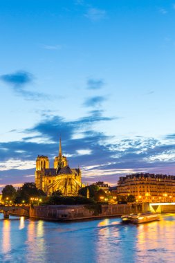 Paris 'teki Notre Dame Katedrali