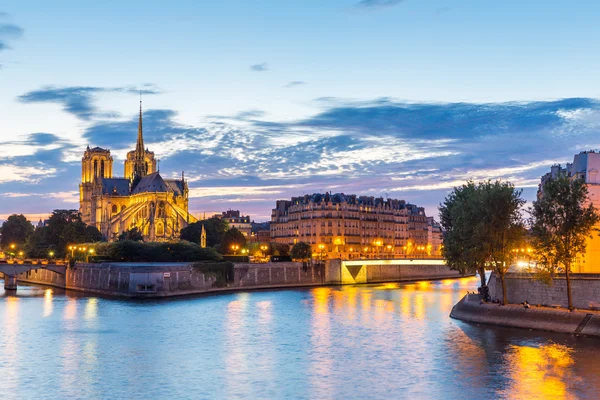 Catedral de Notre Dame en París —  Fotos de Stock