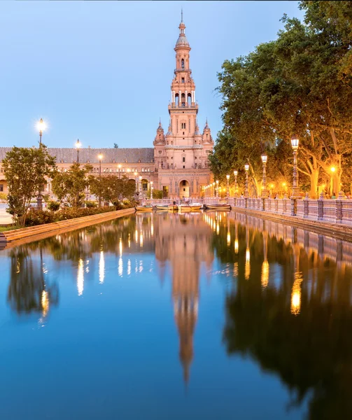 Panorama da Praça Espana — Fotografia de Stock