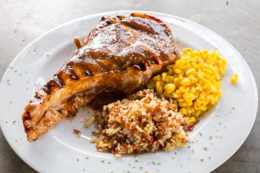 ızgara domuz pirzola