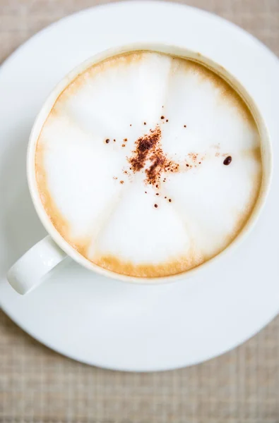 Coffee latte art — Stock Photo, Image