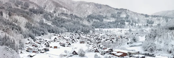 Panorama de Shirakawago — Photo