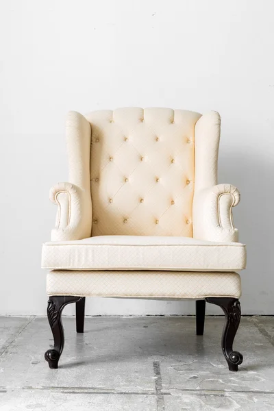 米色复古椅子 — 图库照片