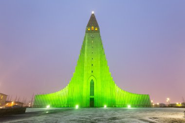 Reykjavik katedralde tanımlıkHallgrimskirkja
