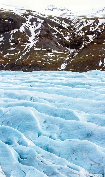 Glaciar Svinafell na Islândia — Fotografia de Stock