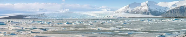 Vatnajokull παγετώνας μέσα Ισλανδία — Φωτογραφία Αρχείου