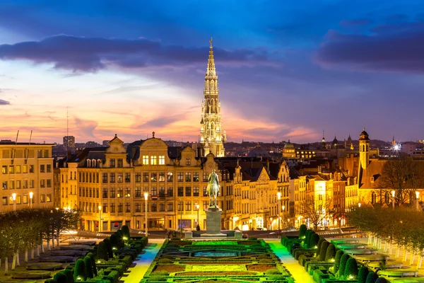 Brussel Cityscape in België — Stockfoto