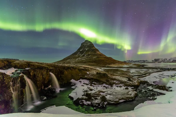 Nordlicht (Polarlicht)) — Stockfoto