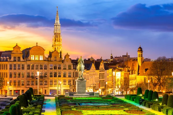 Bruxelas Cityscape em Bélgica — Fotografia de Stock